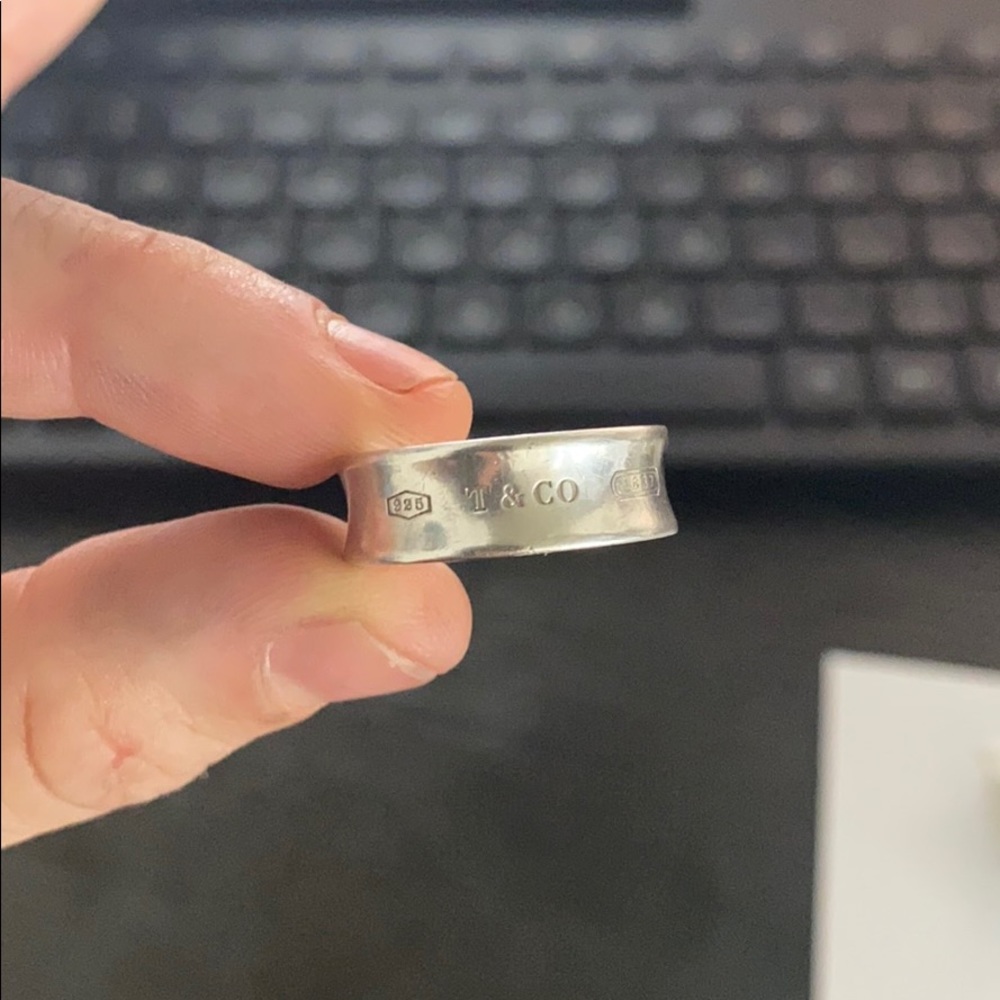 Tiffany & Co. 1837 Silver Ring Size 7.5